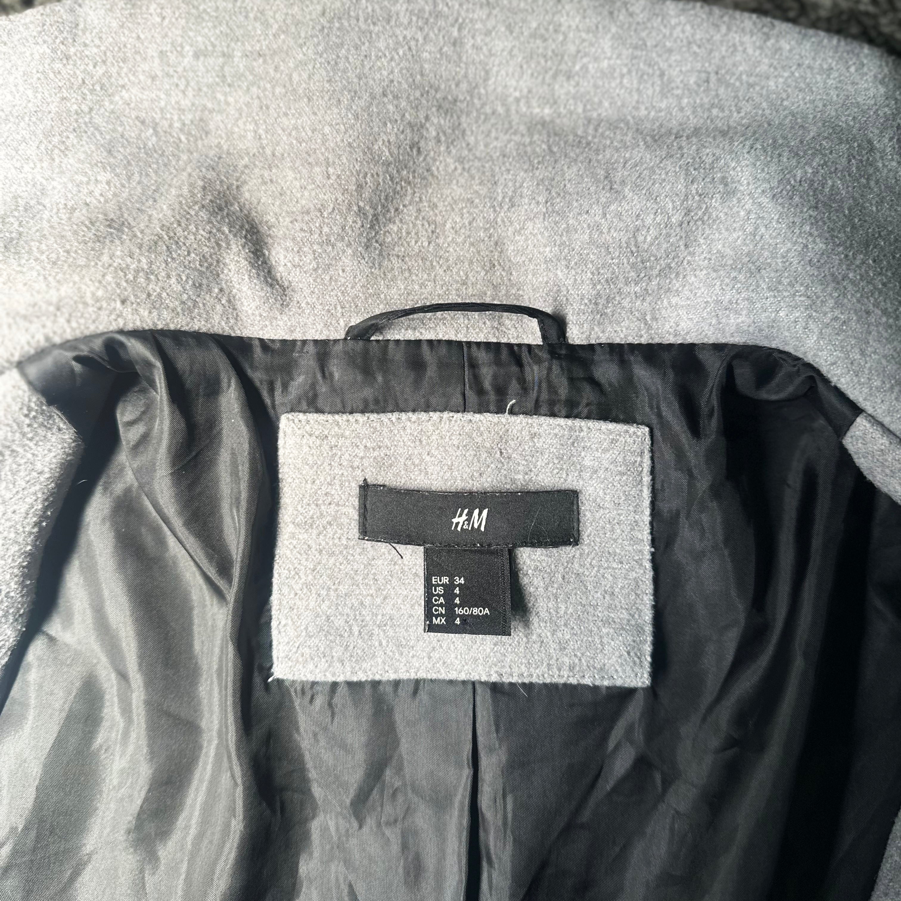 Overcoat - Light Gray - Size 34