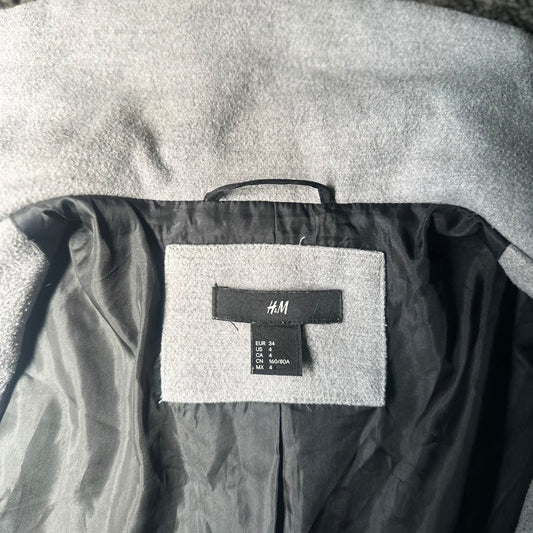 Overcoat - Light Gray - Size 34