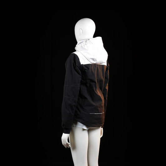 Windbreaker - Black & White - Size 158