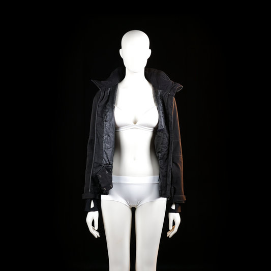 Windbreaker - Black & White - Size 158