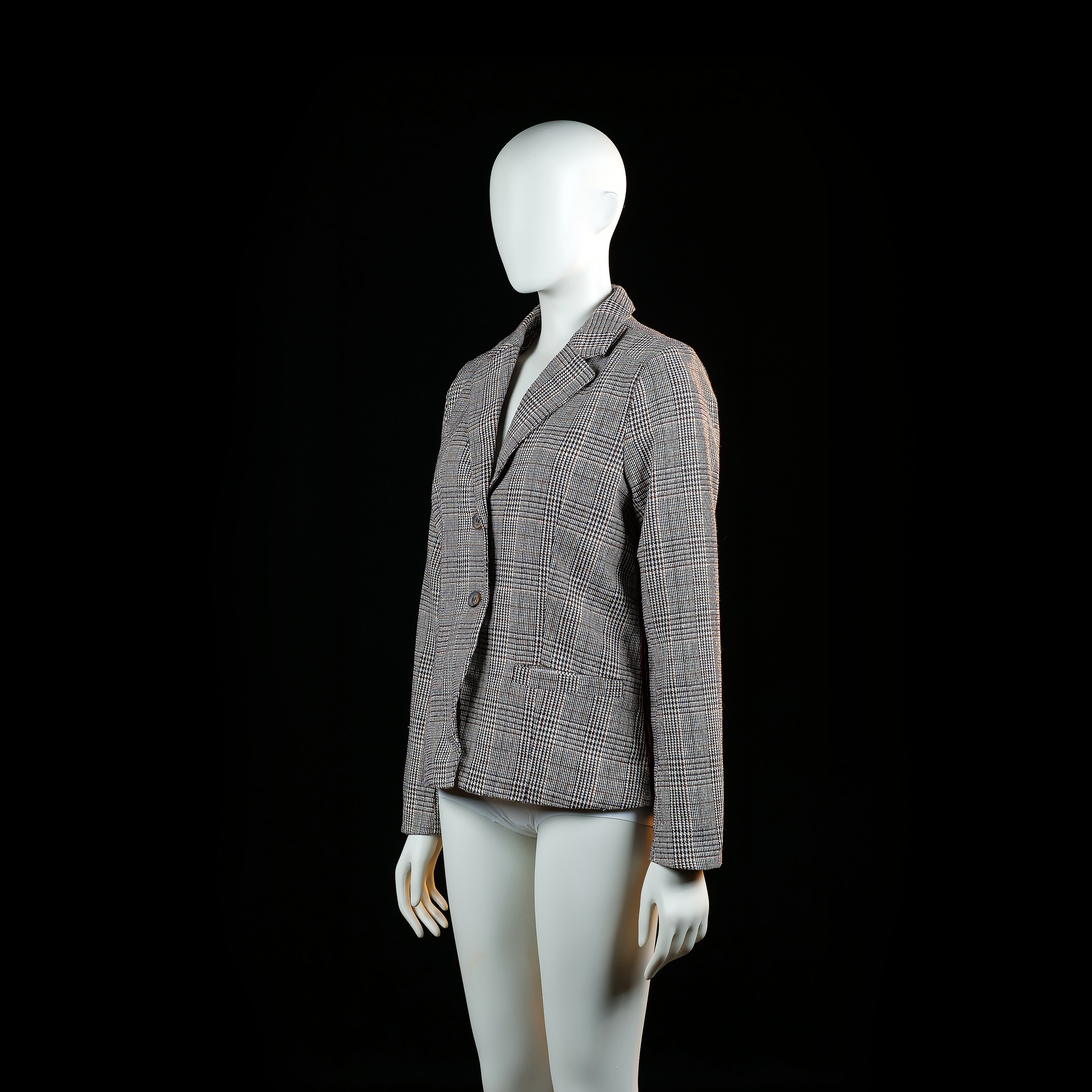 Blazer - Gray & Brown - Size 38