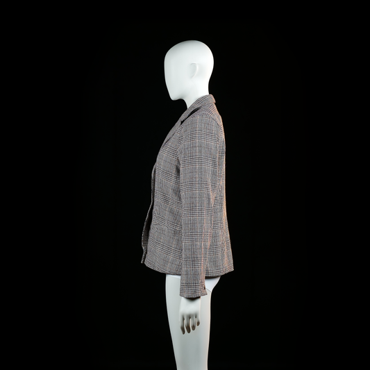 Blazer - Gray & Brown - Size 38