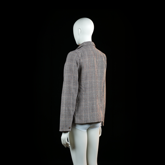 Blazer - Gray & Brown - Size 38