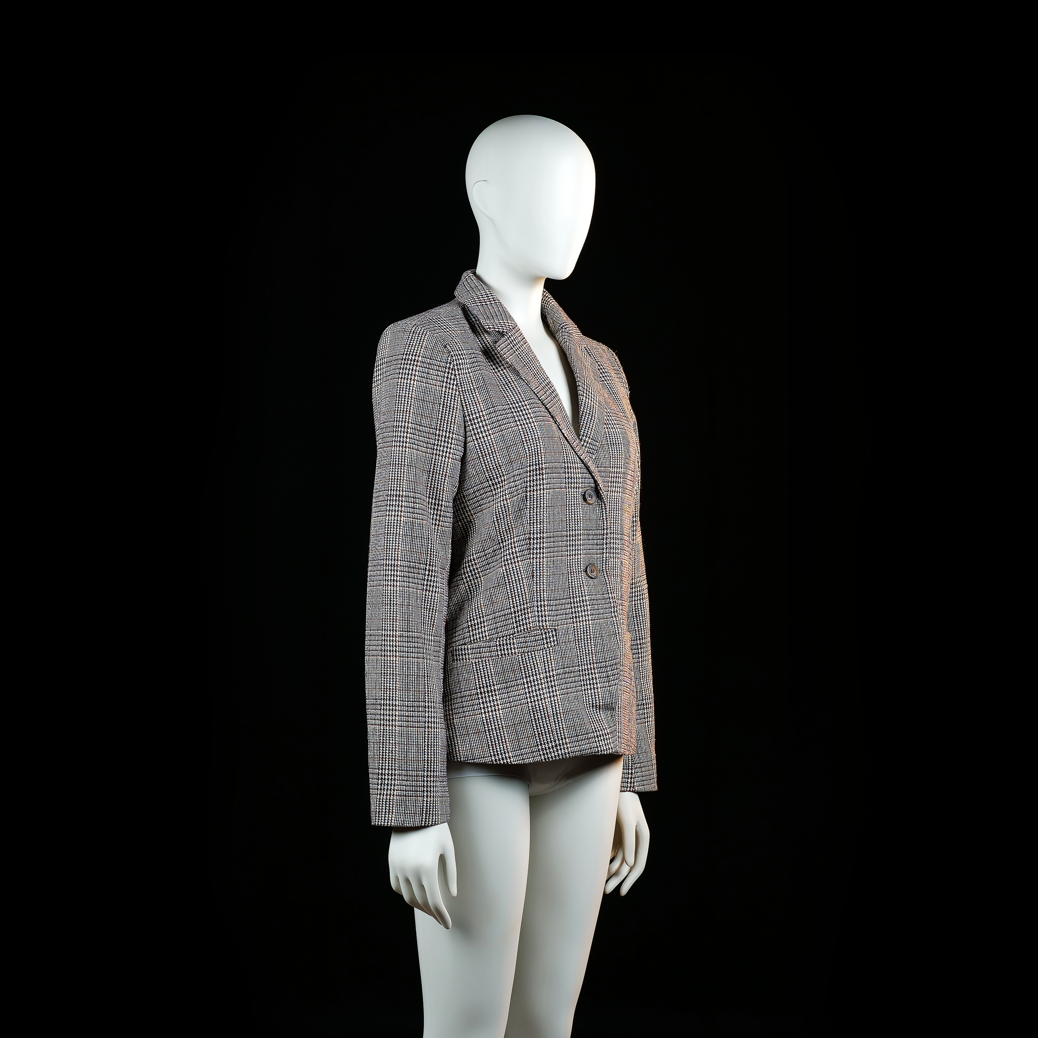 Blazer - Gray & Brown - Size 38