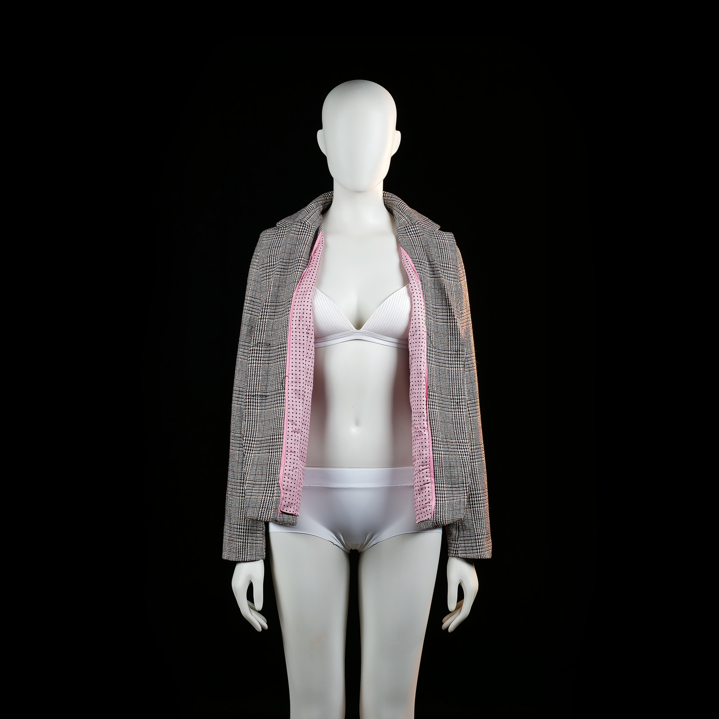 Blazer - Gray & Brown - Size 38