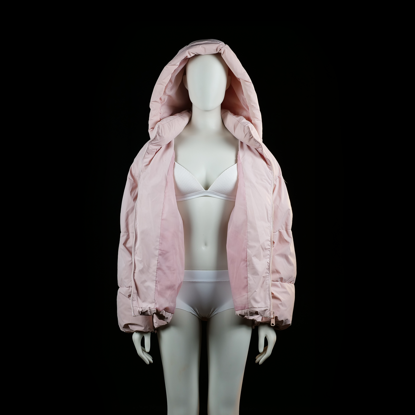 Padded jacket - Light Pink - Size XL
