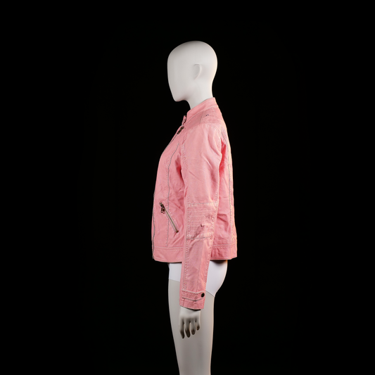 Biker jacket - Pink - Size L