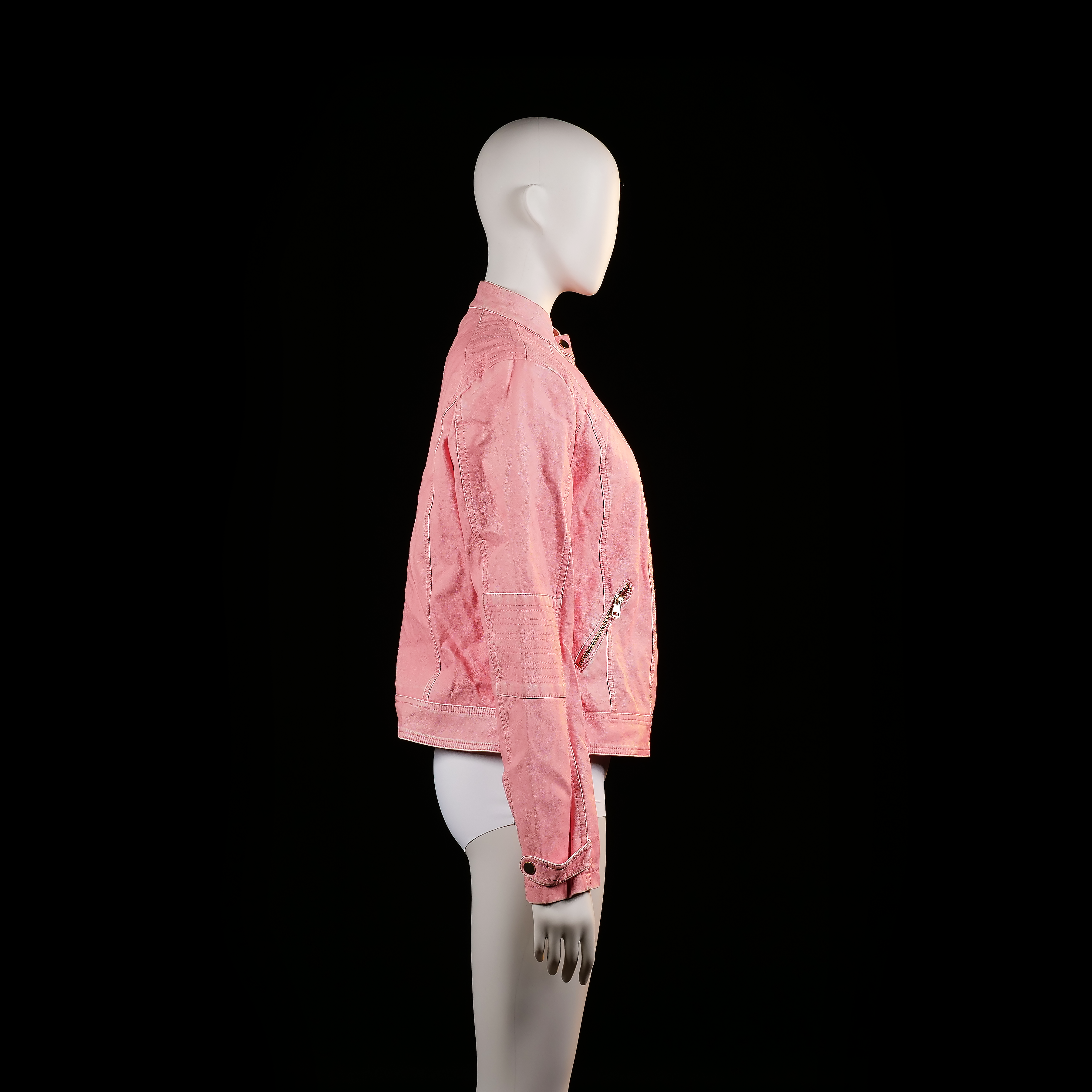 Biker jacket - Pink - Size L