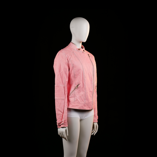 Biker jacket - Pink - Size L