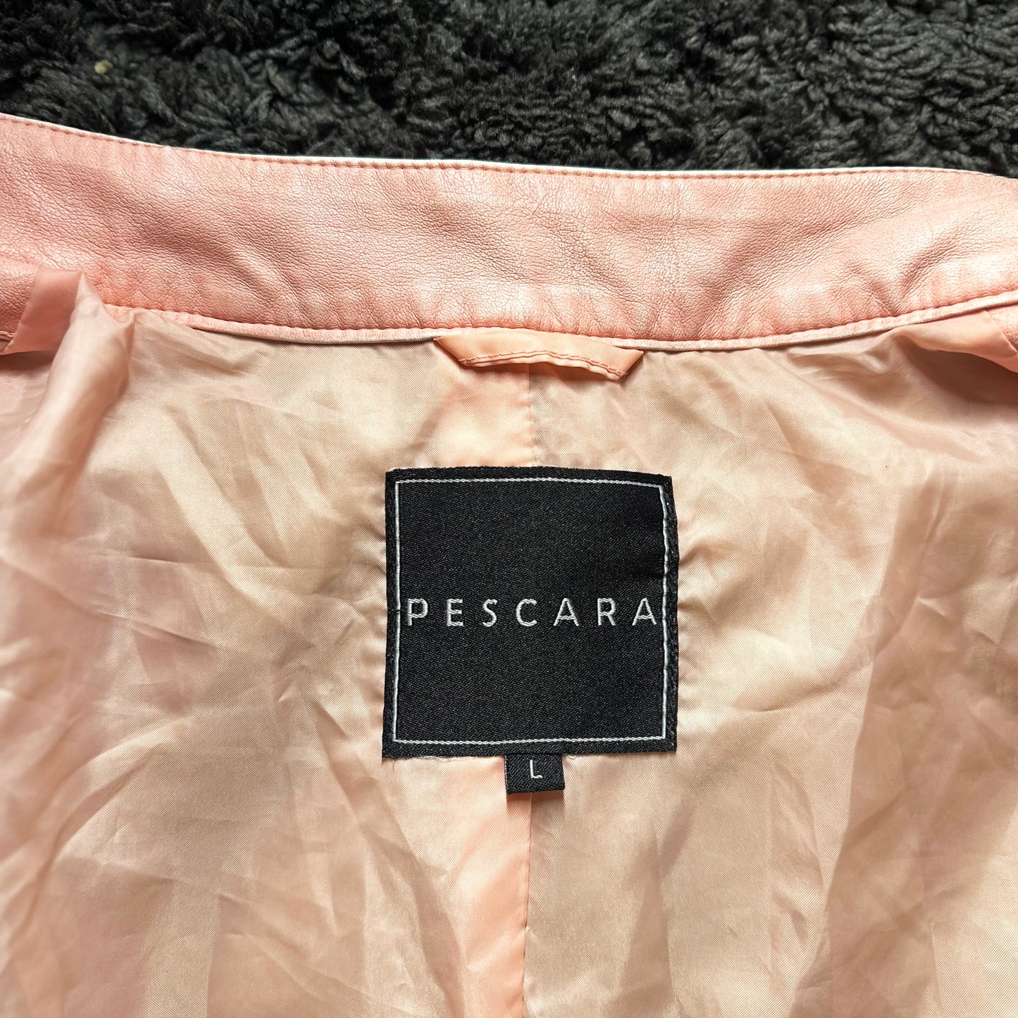 Biker jacket - Pink - Size L