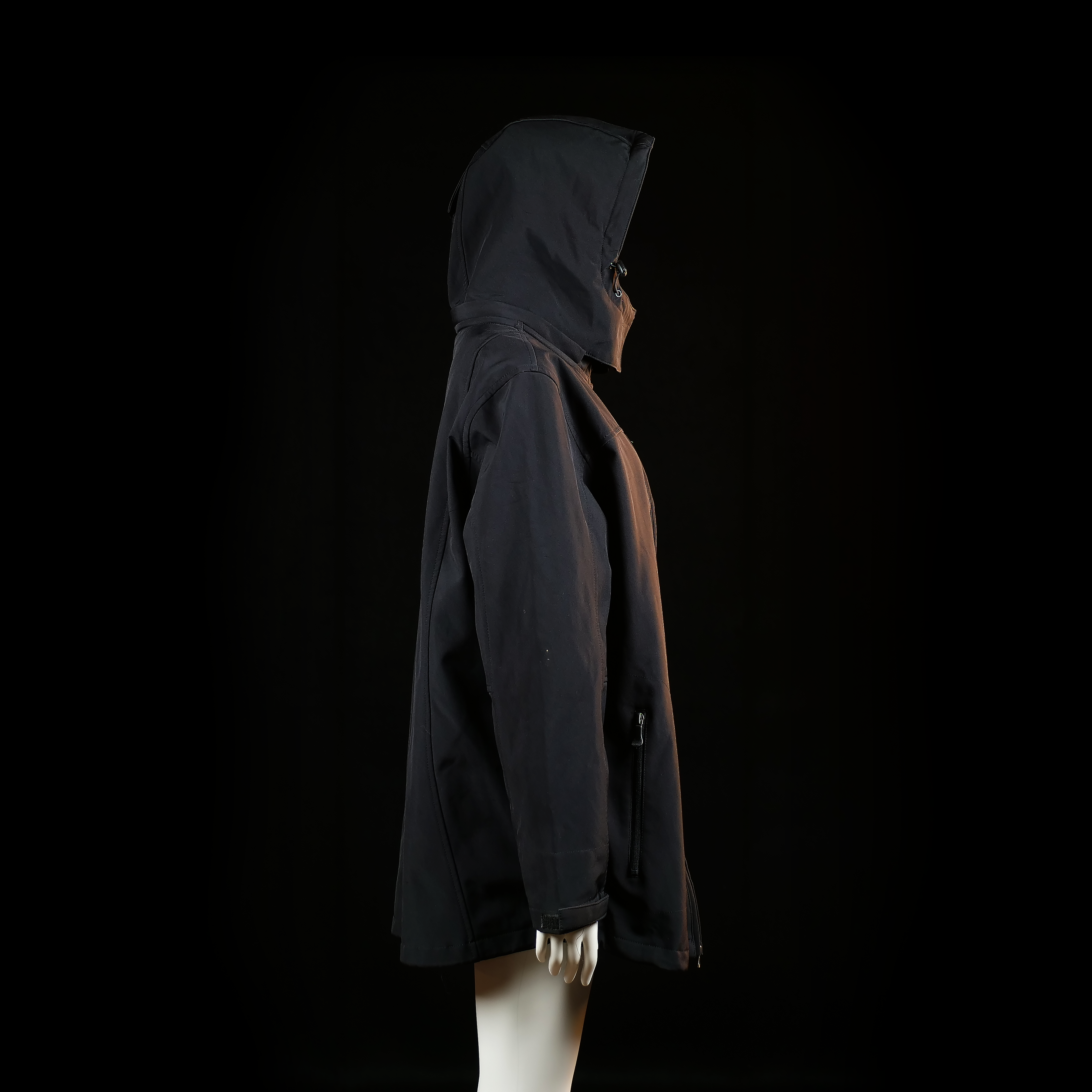 Rain coat - Black & Pink - Size 50