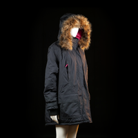 Parka - Black & Pink - Size 50