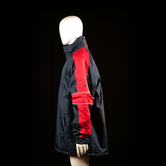 Windbreaker - Black & Red - Size 2XL