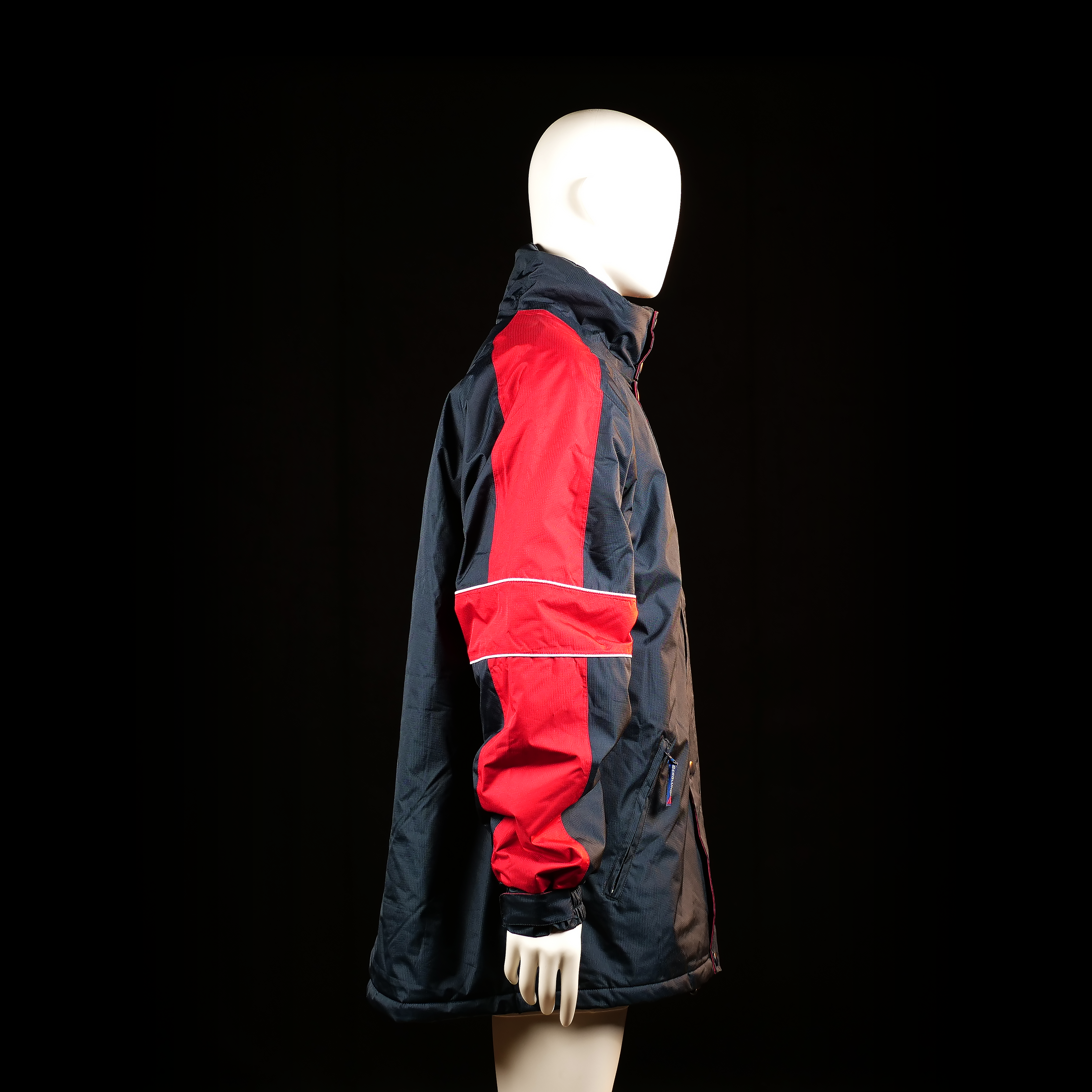 Windbreaker - Black & Red - Size 2XL