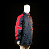 Windbreaker - Black & Red - Size 2XL