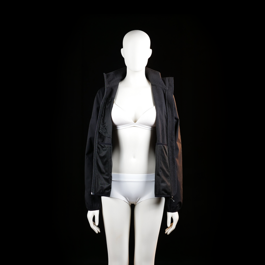 Rain jacket - Black - Size M
