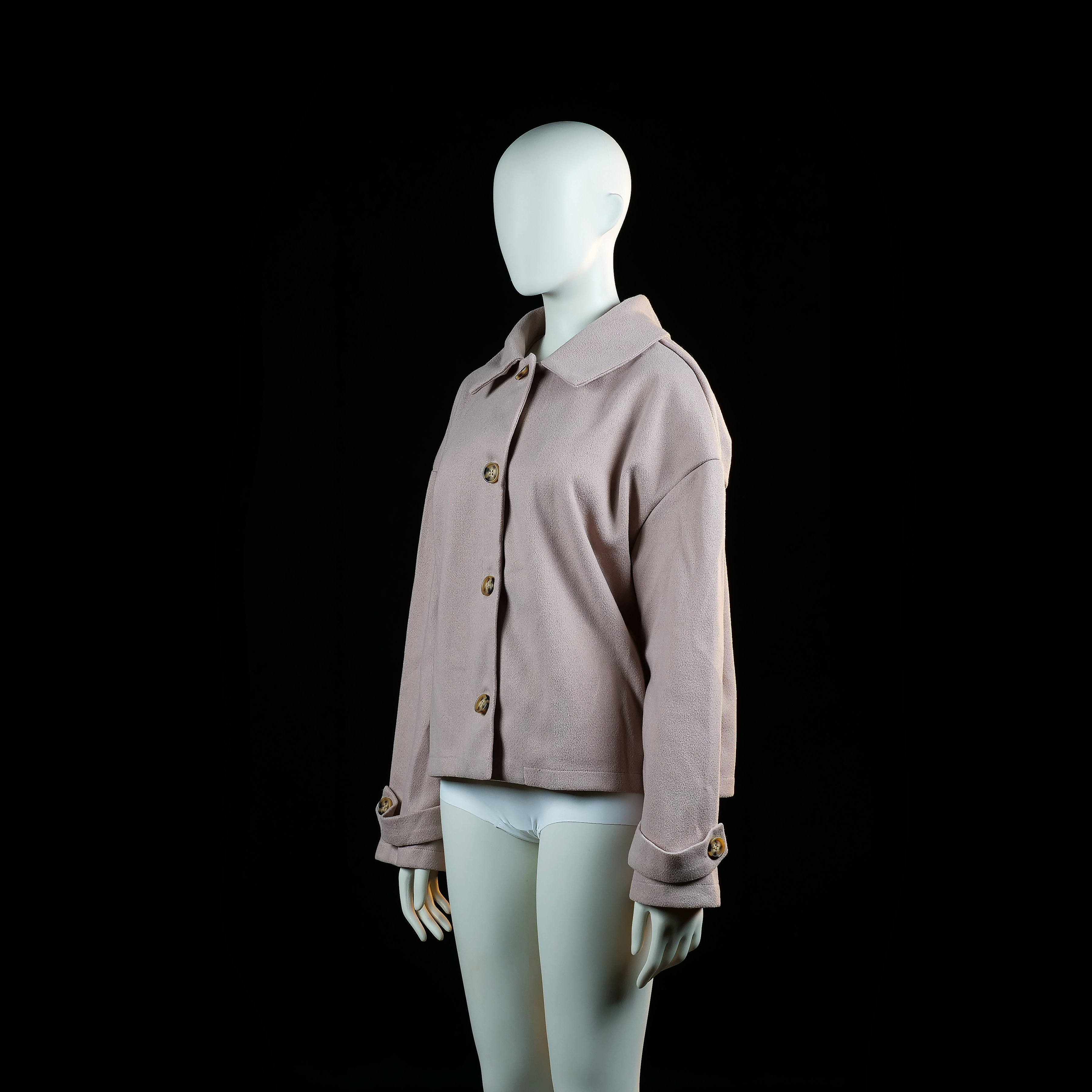 Trucker jacket - Rose - Size L