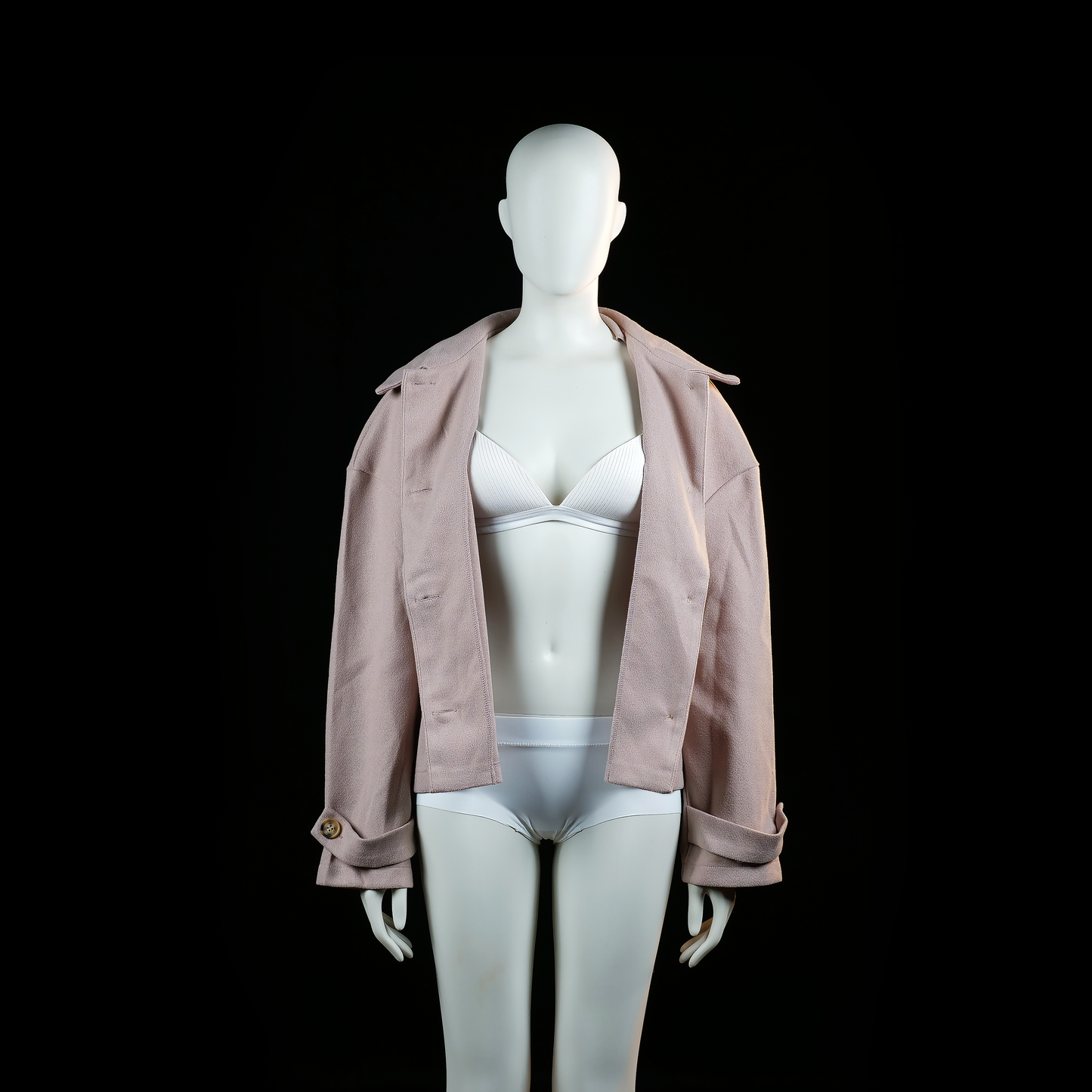 Trucker jacket - Rose - Size L