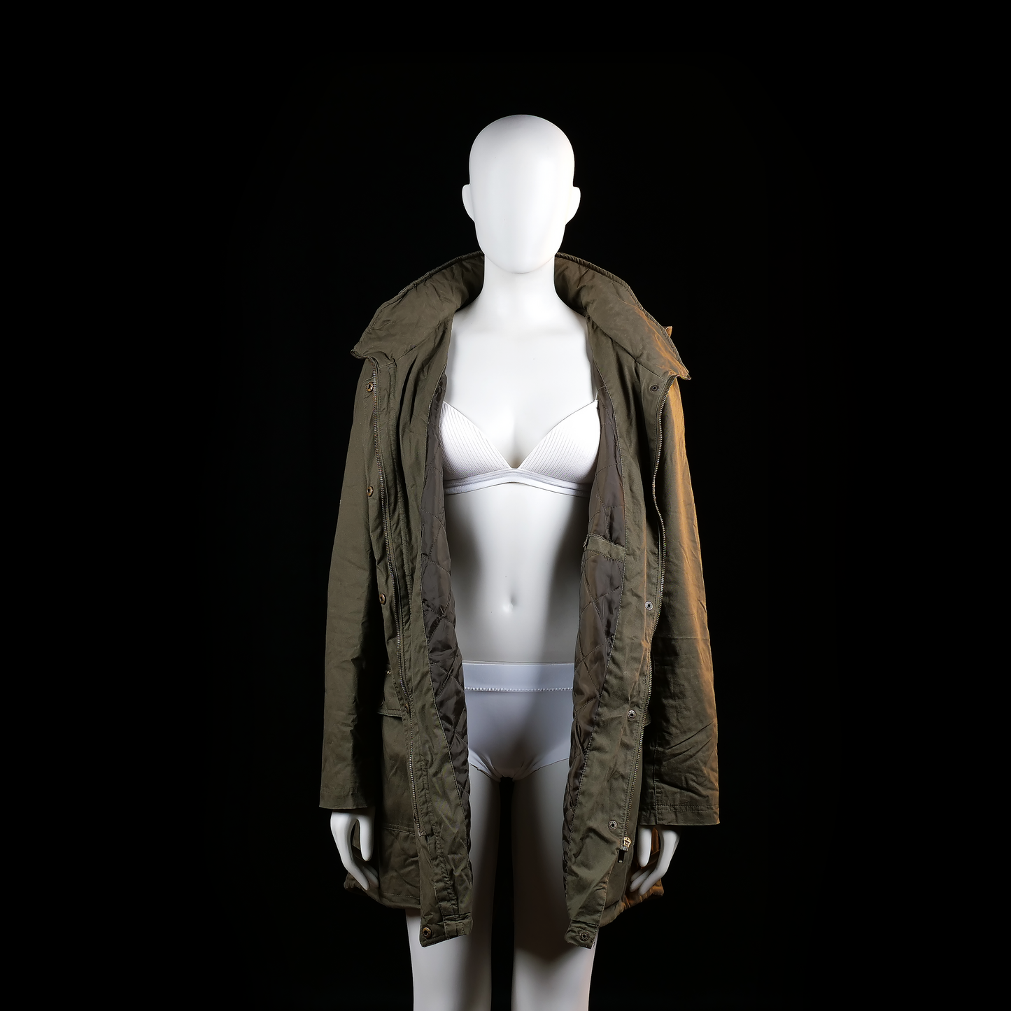 Parka - Olive - Size 42