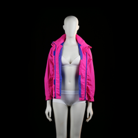 Rain jacket - Pink - Size 146