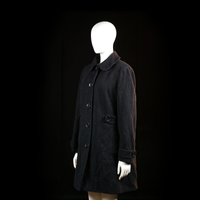 Overcoat - Black - Size 42