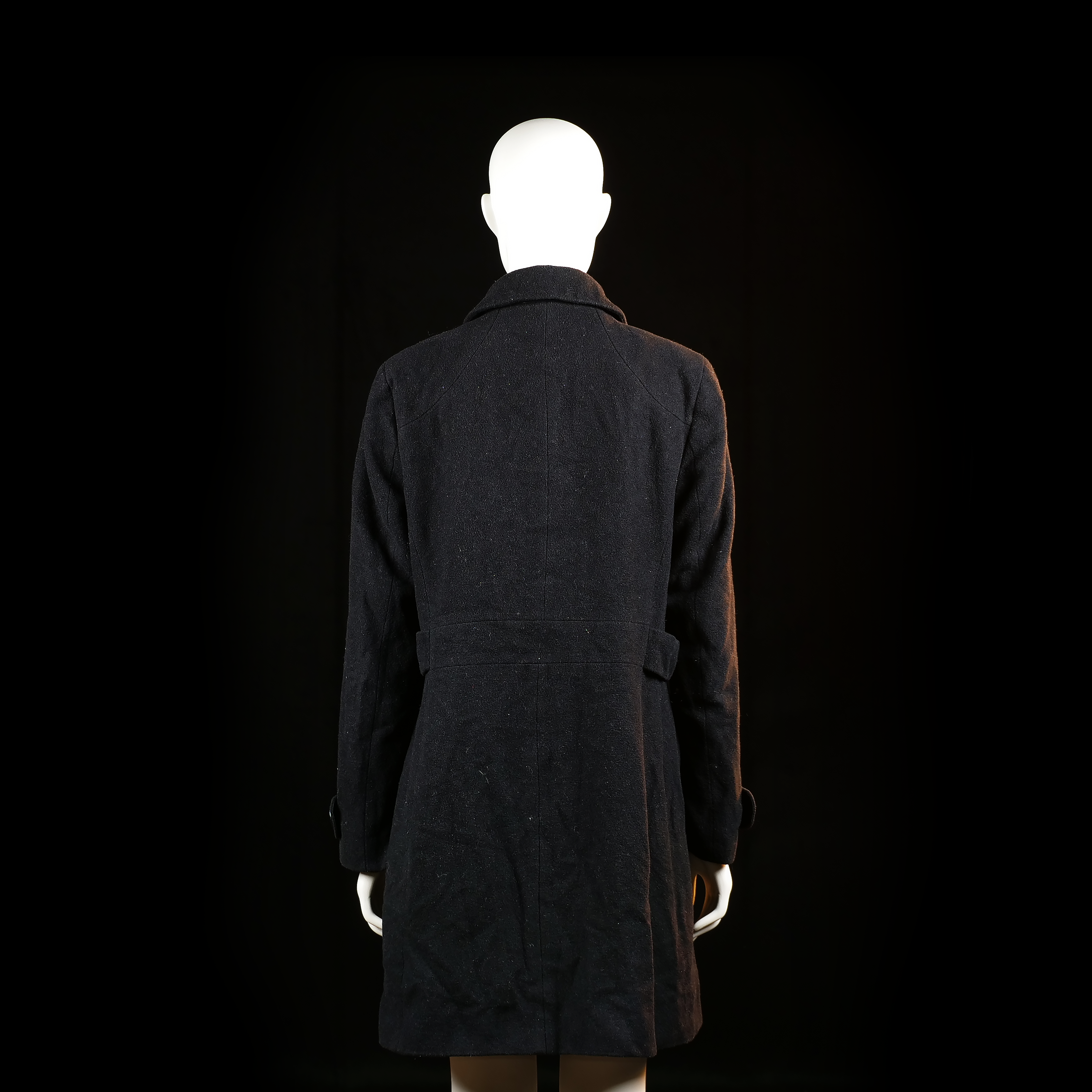 Overcoat - Black - Size 42