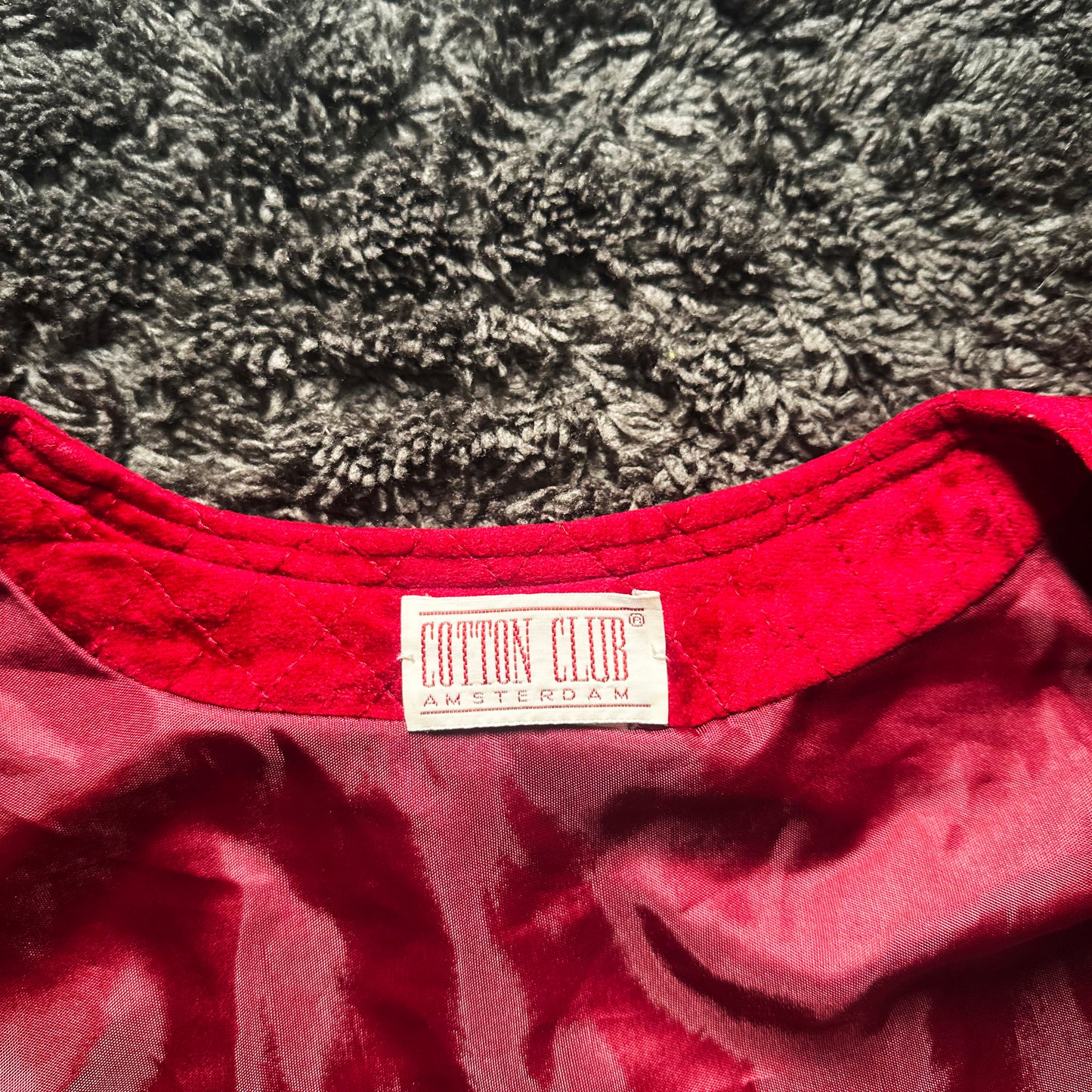 Padded jacket - Red - Size M