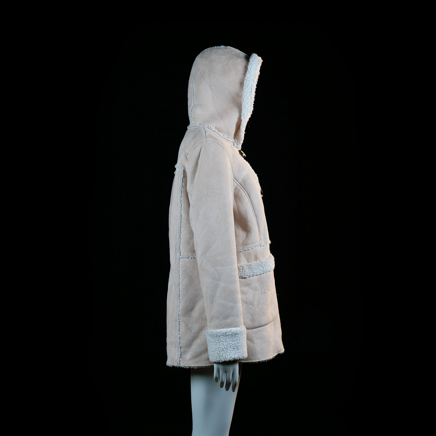 Duffle coat - Beige & Ivory - Size 40