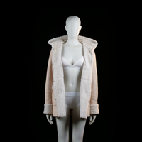 Duffle coat - Beige & Ivory - Size 40