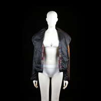 Padded jacket - Black - Size M
