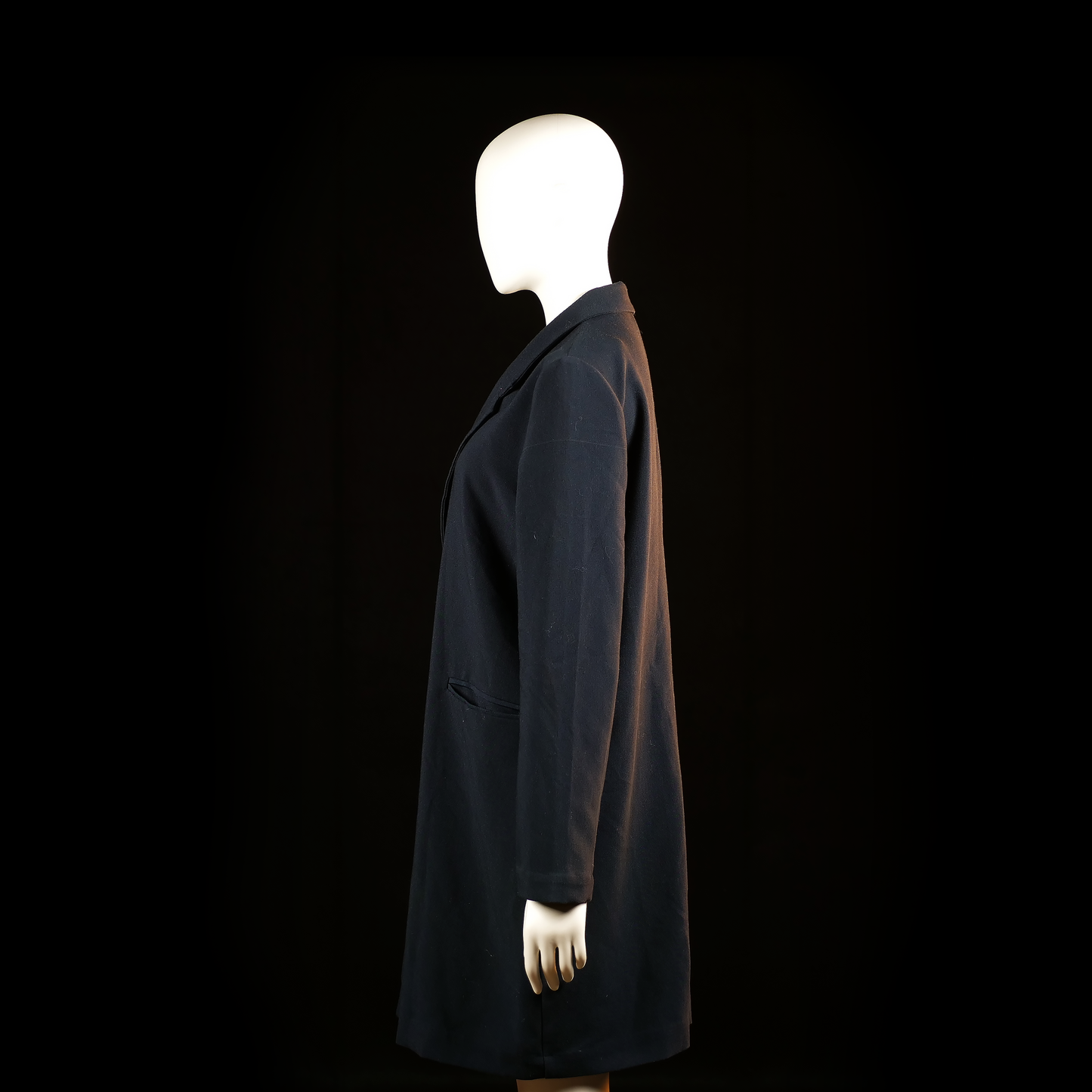 Overcoat - Navy - Size 44