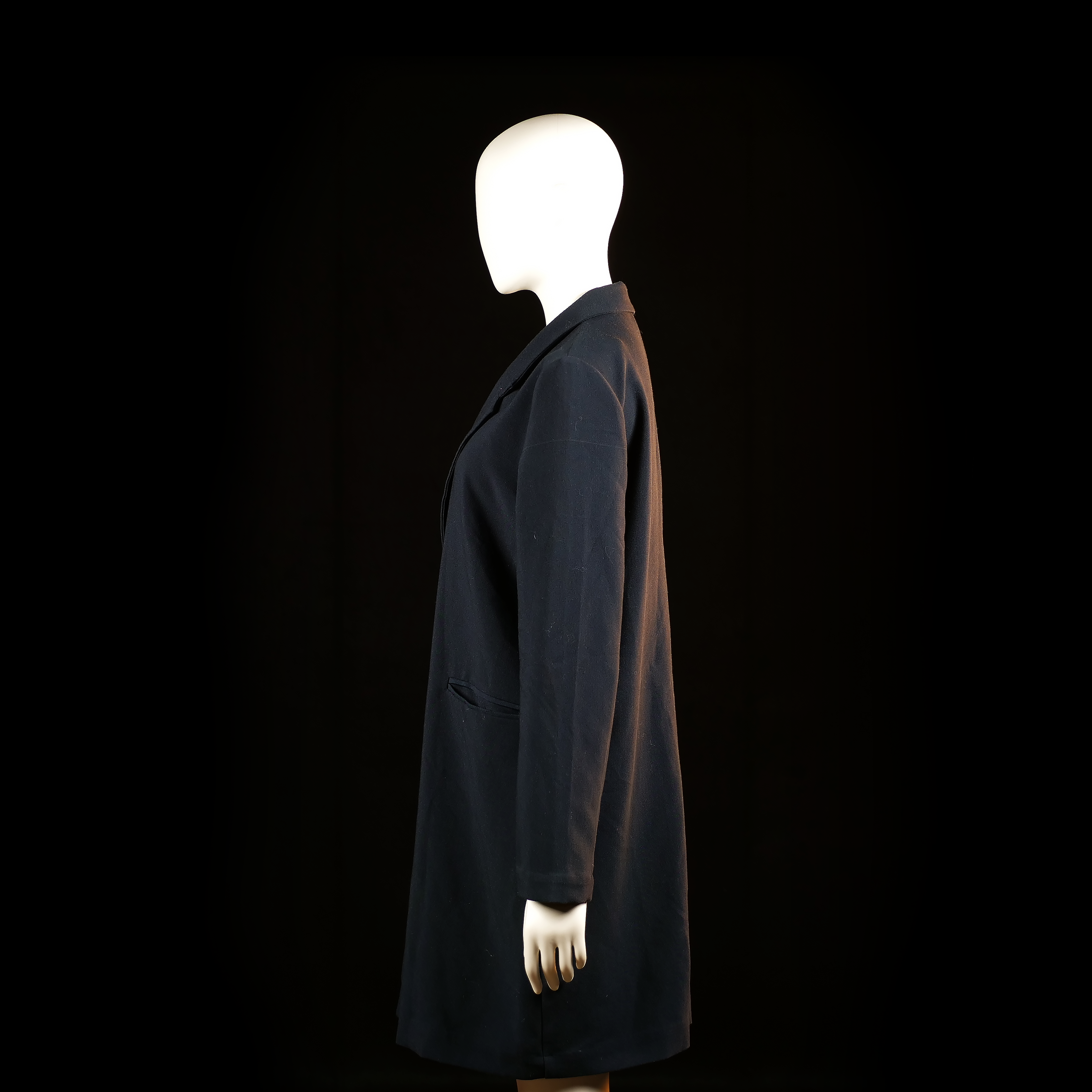 Overcoat - Navy - Size 44