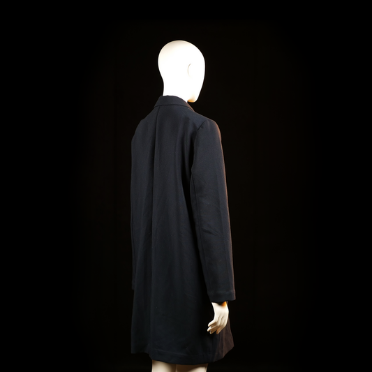 Overcoat - Navy - Size 44