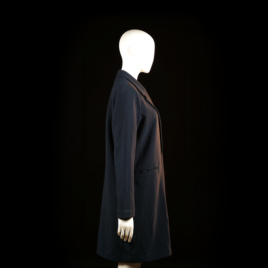 Overcoat - Navy - Size 44