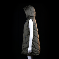 Padded vest - Olive - Size S