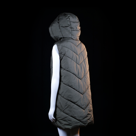 Padded vest - Olive - Size S