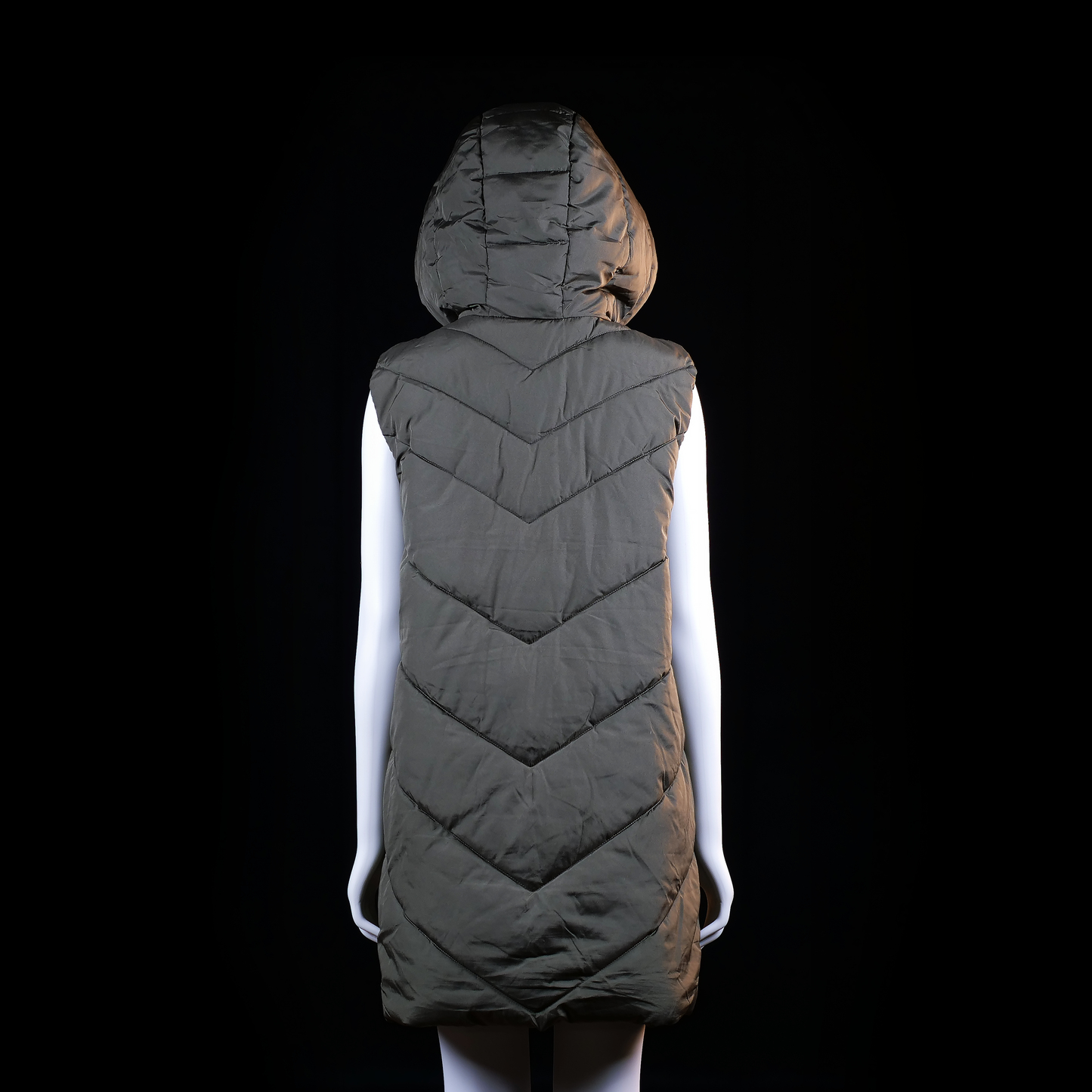 Padded vest - Olive - Size S