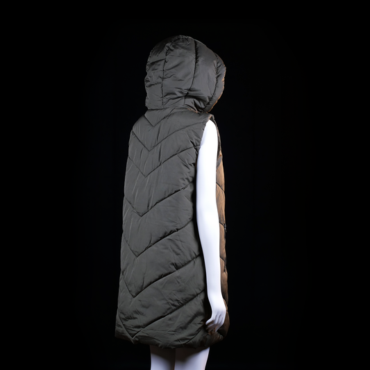Padded vest - Olive - Size S