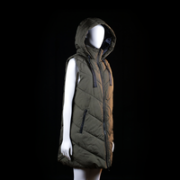 Padded vest - Olive - Size S