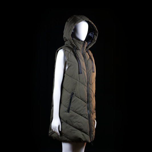 Padded vest - Olive - Size S