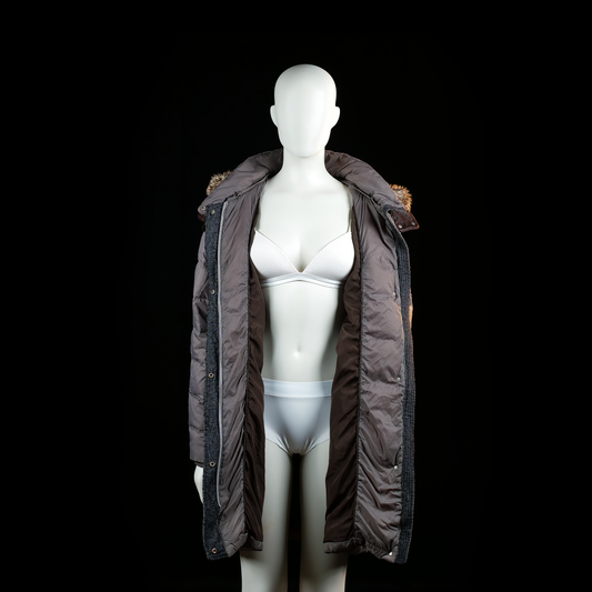 Parka - Gray - Size 42