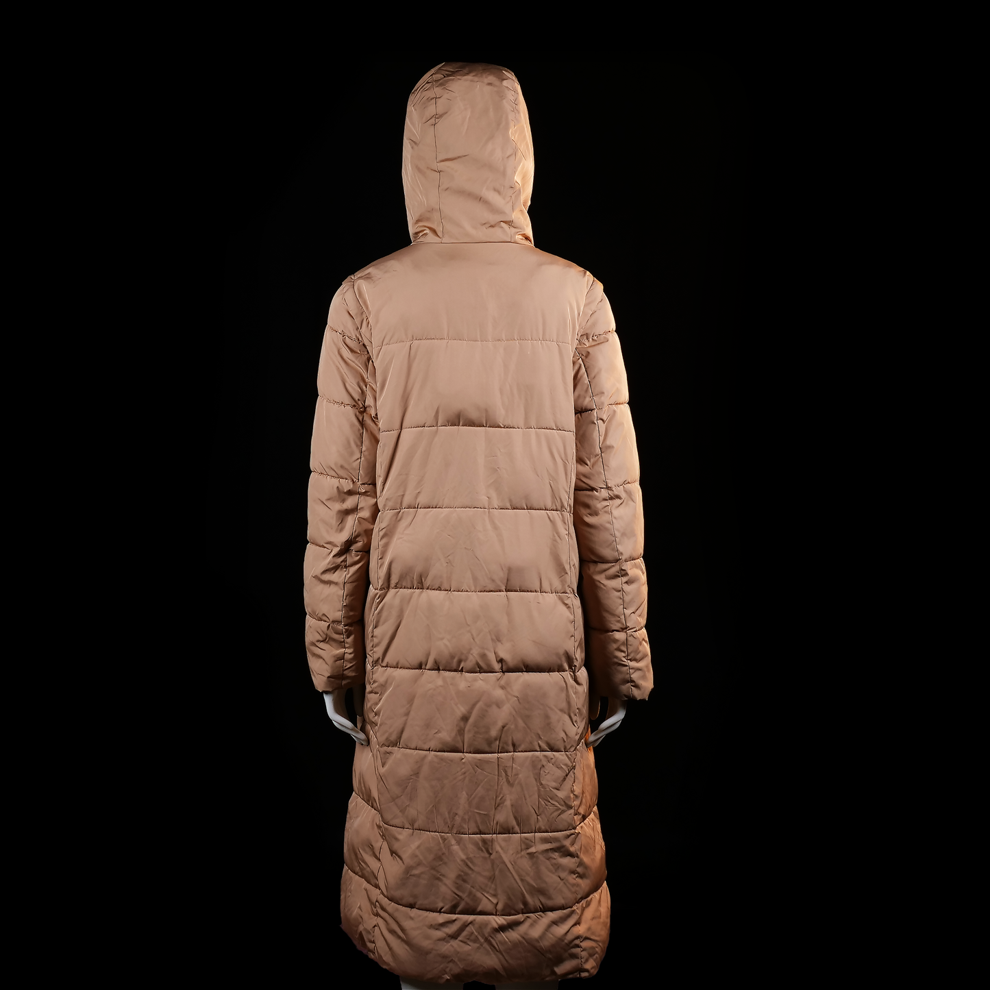 Padded coat - Camel - Size 38