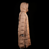 Padded coat - Camel - Size 38