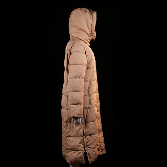 Padded coat - Camel - Size 38