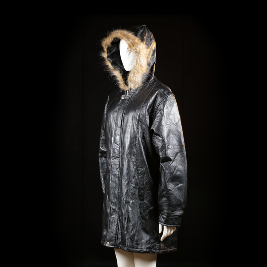 Parka - Black & Camel - Size XXL
