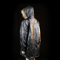 Parka - Black & Camel - Size XXL
