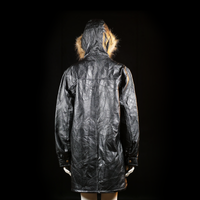 Parka - Black & Camel - Size XXL