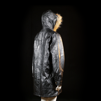 Parka - Black & Camel - Size XXL