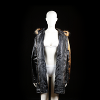 Parka - Black & Camel - Size XXL