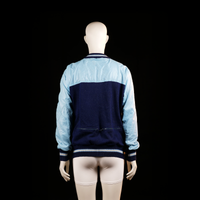 Bomber jacket - Light Blue & Navy - Size M